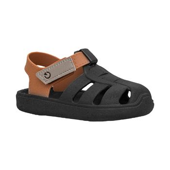 Sandalia-Infantil-Preto-Castor-e-Cinza-Oslo-|-Cartago-Tamanho--19---Cor--PRETO-0